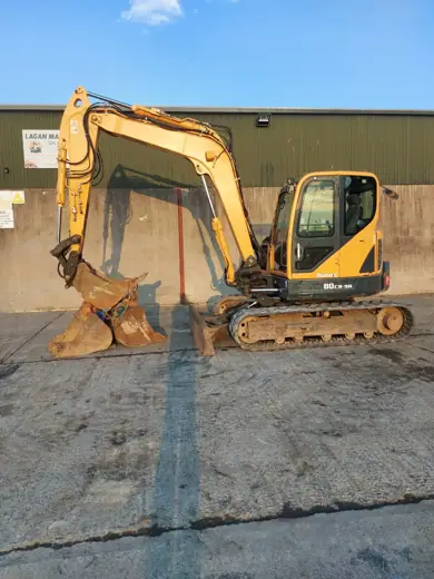 Used 2019 Hyundai R80CR-9A Excavator for sale, Lagan Machinery Sales