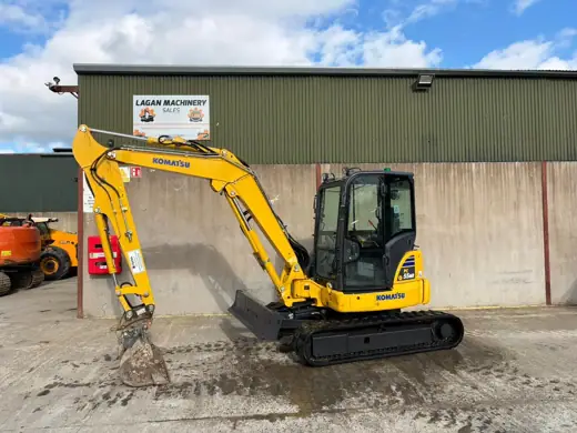 Used 2021 Komatsu PC55MR-5E Excavator for sale, Lagan Machinery Sales